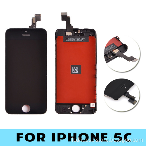 For iPhone 5c LCD display with touch screen DHL shipping